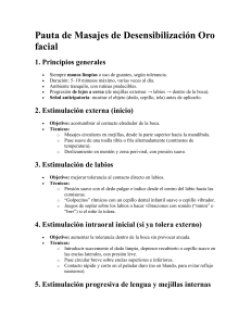 Masajes de Desensibilizaci&oacute;n Orofacial: Gu&iacute;a Completa