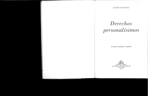 Derechos Personal&iacute;simos: Santos Cifuentes - Derecho Civil