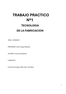 Fabricaci&oacute;n de Cemento: Proceso, Tipos y Caracter&iacute;sticas