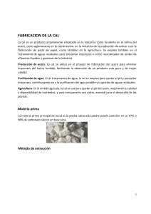 Fabricaci&oacute;n de Cal: Proceso, Usos y Caracter&iacute;sticas