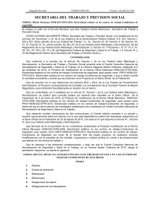NOM-022-STPS-2015: Norma de Seguridad de Electricidad Est&aacute;tica