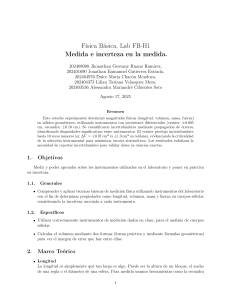 Informe de Lab. Medici&oacute;n e Incertidumbre - F&iacute;sica B&aacute;sica