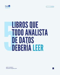 5 Libros para Analistas de Datos