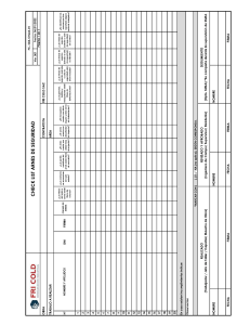 Lista de Verificaci&oacute;n de Seguridad para Arneses