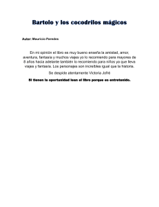 Rese&ntilde;a: Bartolo y los cocodrilos m&aacute;gicos - Mauricio Paredes