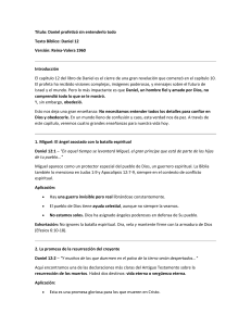 Serm&oacute;n Daniel 12: Profec&iacute;a, Fe y Obediencia