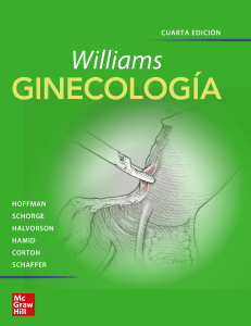 Williams Ginecolog&iacute;a: Atenci&oacute;n a la Mujer Sana y Ex&aacute;menes