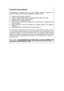Ejercicio de Lectura y Escritura para Adultos Mayores