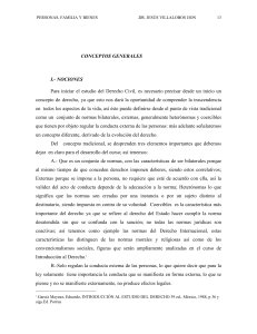 Derecho Civil: Conceptos Generales y Antecedentes Hist&oacute;ricos