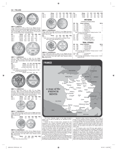 Finnish & French Coin Catalog: Mintage, Values, History