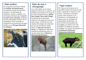 Animales en Peligro de Extinción en Perú