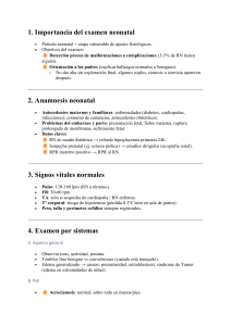 Examen Neonatal: Gu&iacute;a Completa de Exploraci&oacute;n y Hallazgos Cl&iacute;nicos