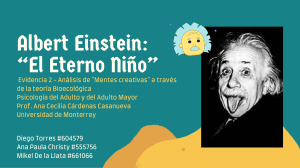 Albert Einstein: An&aacute;lisis Bioecol&oacute;gico de su Vida y Creatividad