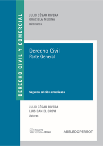 Derecho Civil: Parte General - Rivera & Crovi (2da Edici&oacute;n)