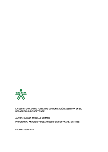 Comunicaci&oacute;n Asertiva en Desarrollo de Software