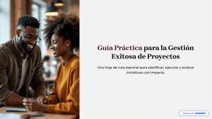 Guía Práctica para Gestión Exitosa de Proyectos: Planifica, Ejecuta, Evalúa