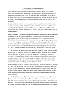 Biograf&iacute;a de Leandro Fern&aacute;ndez de Morat&iacute;n: Vida y Obra del Dramaturgo