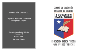 Inserci&oacute;n Laboral: Autocuidado y Salud en el Trabajo - Semana 18