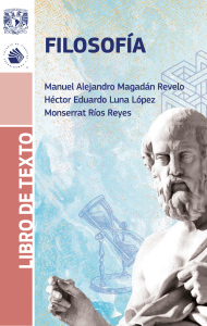Filosof&iacute;a: Libro de Texto CCH UNAM | Magad&aacute;n, Luna, R&iacute;os (2023)