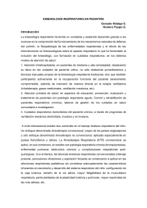 Kinesiolog&iacute;a Respiratoria Pedi&aacute;trica: T&eacute;cnicas y Objetivos
