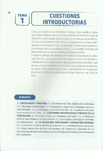 Cristolog&iacute;a: Introducci&oacute;n al Estudio de Cristo