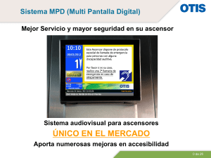 Sistema MPD para Ascensores: Seguridad y Accesibilidad