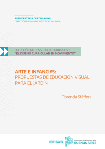 Arte e Infancias: Gu&iacute;a de Educaci&oacute;n Visual para Jard&iacute;n