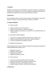 Procedimiento para Simulacros de Emergencia: Planeación y Evaluación