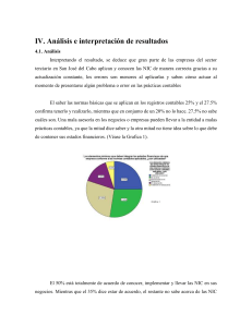 An&aacute;lisis NIC en San Jos&eacute; del Cabo: Resultados de Encuesta
