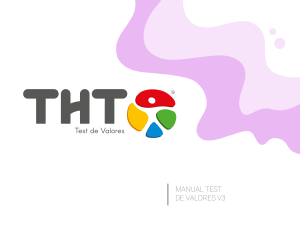 Test de Valores V3: Manual de Prueba