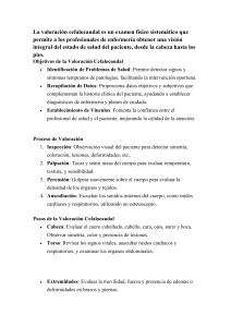 Valoraci&oacute;n Cefalocaudal: Gu&iacute;a Completa para Profesionales de Enfermer&iacute;a