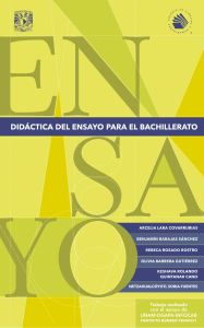 Did&aacute;ctica del Ensayo para Bachillerato: Gu&iacute;a Completa UNAM CCH
