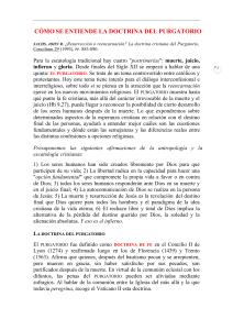 Doctrina del Purgatorio: Perspectiva Teol&oacute;gica Cristiana