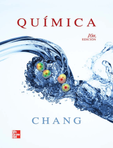 Qu&iacute;mica Raymond Chang 10a Edici&oacute;n
