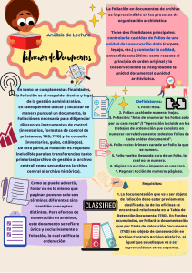 Gu&iacute;a de Foliaci&oacute;n de Archivos: Organizaci&oacute;n Archiv&iacute;stica