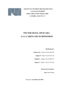 Tecnolog&iacute;as en la Cadena de Suministro del Caf&eacute; Venezolano
