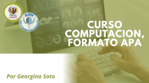 Curso de Computaci&oacute;n: Formato APA - Citas y Referencias Correctas