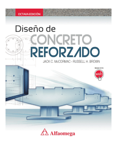 Dise&ntilde;o de Concreto Reforzado - McCormac & Brown | 8va Edici&oacute;n ACI 318-08