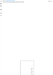 Genie Z-60/34 Manual de Servicio (Antes del Serial 1090)