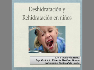 Deshidrataci&oacute;n y Rehidrataci&oacute;n en Ni&ntilde;os: Gu&iacute;a Completa
