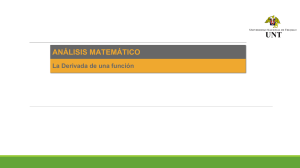 La Derivada de una Función: Análisis Matemático