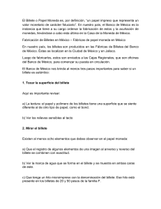 Billetes de M&eacute;xico: Fabricaci&oacute;n y c&oacute;mo identificar su autenticidad