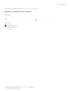 Clasificaci&oacute;n de Tractores: Apuntes de Ingenier&iacute;a Agr&iacute;cola
