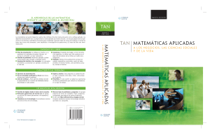 Libro de texto de Matem&aacute;ticas Aplicadas para Negocios y Ciencias Sociales