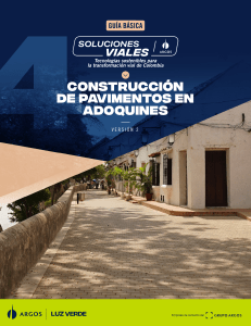 Construcci&oacute;n de Pavimentos en Adoquines: Gu&iacute;a B&aacute;sica