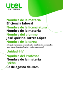 Autoeficacia e Inteligencias M&uacute;ltiples: Potenciando Habilidades Personales