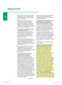 Esquema TN: Protecci&oacute;n contra Defectos de Aislamiento y Neutro