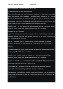 Dilemas Éticos y Problemas de las IAG: Impacto Social y Emocional