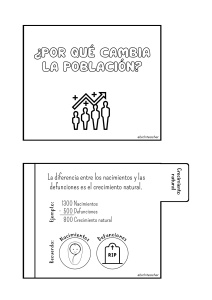 &iquest;Por Qu&eacute; Cambia la Poblaci&oacute;n? Crecimiento Natural y Migratorio