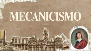 Mecanicismo: Filosof&iacute;a, Descartes y la Revoluci&oacute;n Cient&iacute;fica